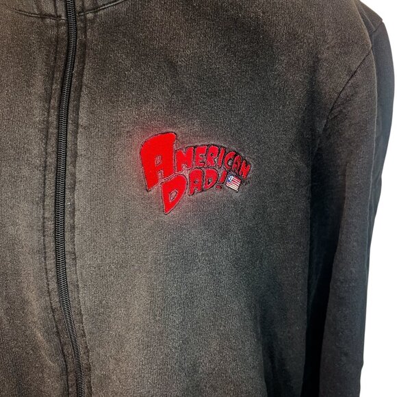 AMERICAN DAD Cast & Crew Gift Sweatshirt Stan Smith Embroidered Character Sn 2 - Picture 5 of 7